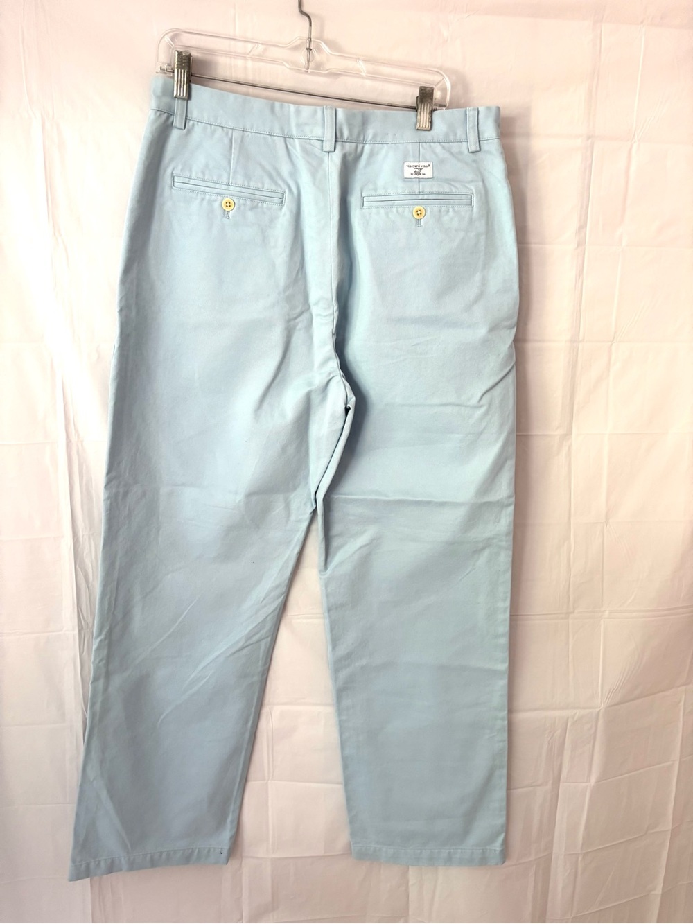 NWOT Vineyard Vines Light Blue Chilmark Chinos SZ 33X30 - Picture 2 of 8